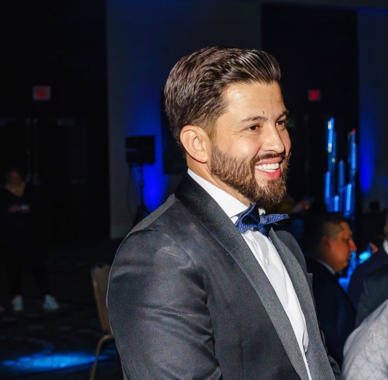 Christian Alexander Delgado at black tie gala event